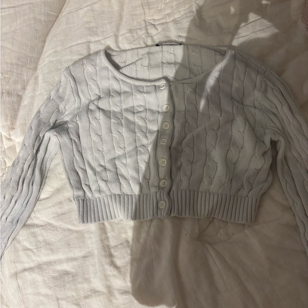 Brandy Melville Cream Knit Sweater